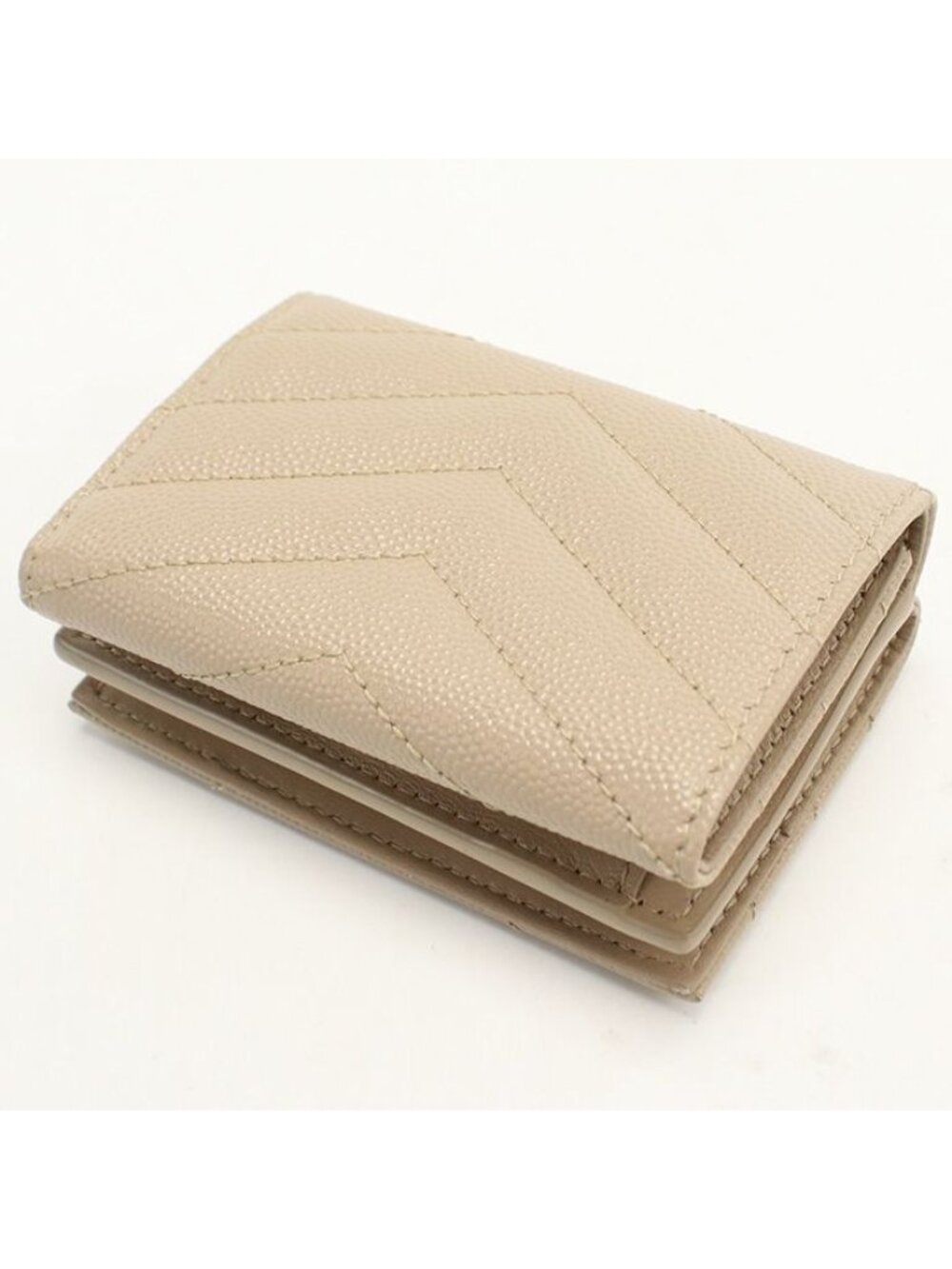 Saint Laurent Tiny Wallet Monogram Origami Trifold Calfskin - Picture 2 of 8